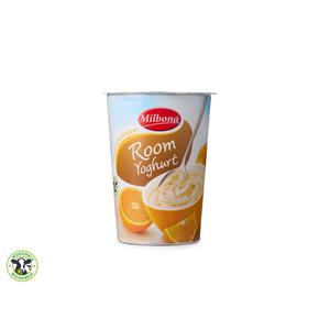 Milbona Roomyoghurt sinaasappel