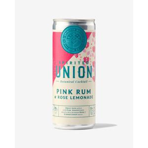 Spirited Union Pink Rum & Rose Lemonade 250ml