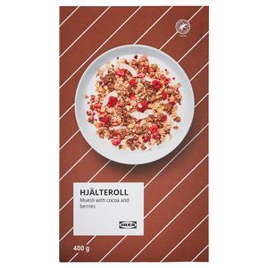 IKEA HJALTEROLL Muesli met cacao en gedroogde bessen