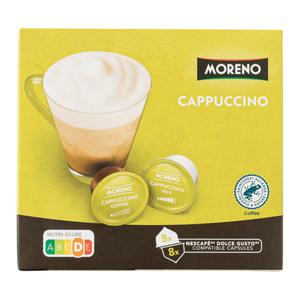 Moreno Koffiecups cappuccino