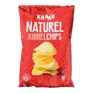 Kraax Ribbelchips Naturel