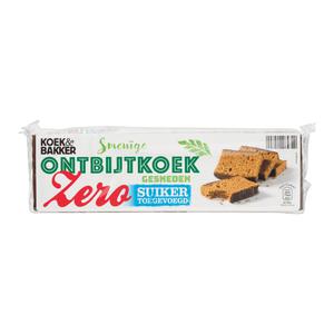 Koek&Bakker Ontbijtkoek zero gesneden