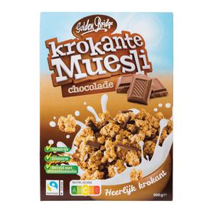 Golden Bridge Krokante muesli chocolade