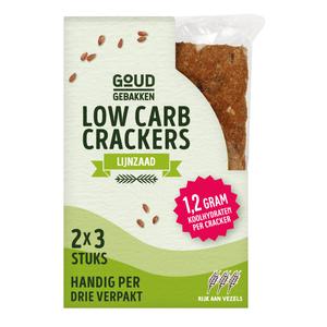 Goud Gebakken Low carb crackers