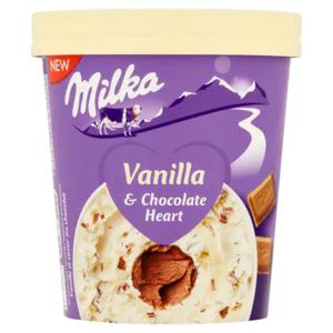 Milka Vanilla & Chocolate Heart