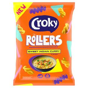 Croky Rollers Sweet Indian Curry Flavour