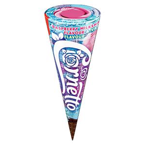 Ola Cornetto Raspberry Milkshake Vanilla