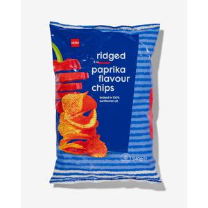 Hema ribbelchips paprika 240gram