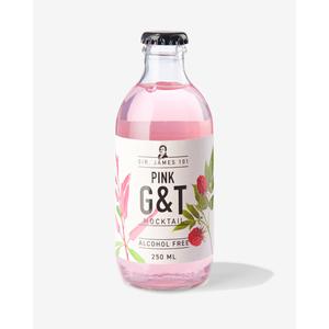 Hema alcoholvrije pink G&T 250ml