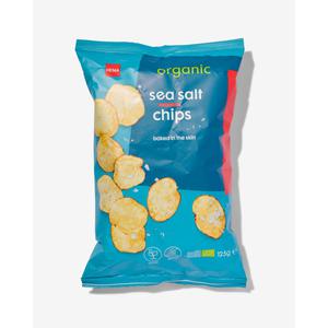 Hema chips met zeezout biologisch 125gram