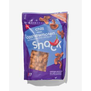 Hema cashewnoten gezouten met chili 165gram