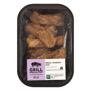 AH Single spareribs zoet
