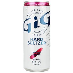 GiG Hard seltzer berry beat