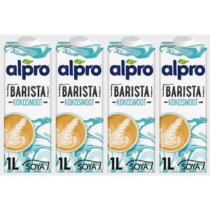 Alpro Barista kokosnoot 4-pakket