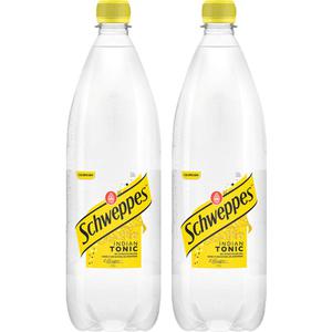 Schweppes Indian Tonic 1L voordeelpakket