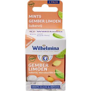 Wilhelmina Mints gember limoen suikervrij