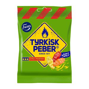 Fazer Tyrkisk Peber Chili Soft & Spicy 120g