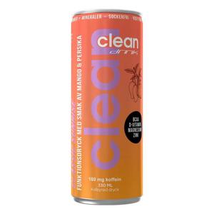 Clean Drink Sunrise Mango & Peach 330ml