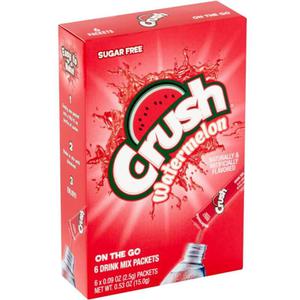 Crush Watermelon Singles To Go 6-pack 15g