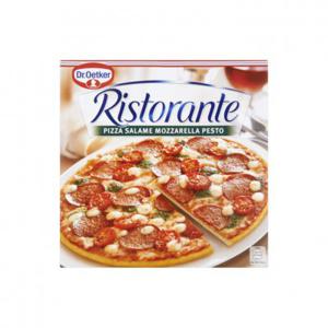 Dr. Oetker Ristorante pizza salami mozzarella pesto