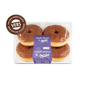 Milka Chocoladedonuts