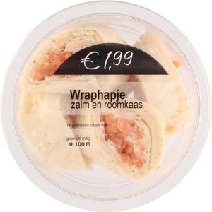 1 de Beste Naturel wraphapjes met zalm