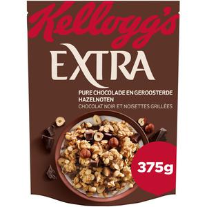 Kellogg's Extra pure chocolade en hazelnoten