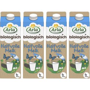 Arla Biologisch halfvolle melk 4-pack