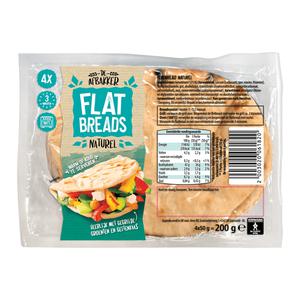 De Afbakker Flatbreads naturel