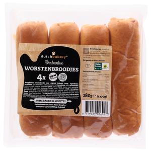 Dutch Bakery Worstenbroodje 4 stuks