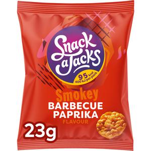 Snack a Jacks Crispies BBQ paprika