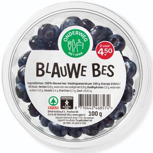 Spar blauwe bessen