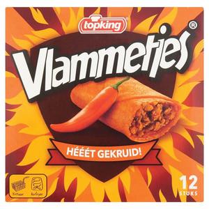 Top King Vlammetjes Doos 12 stuks