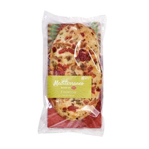 Mediterraneo Focaccia paprika olijf