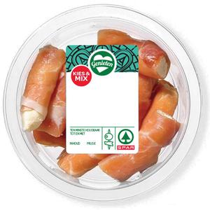 Spar serrano kaas rolletjes