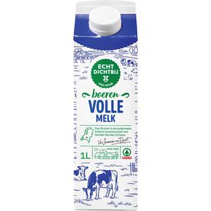 Spar echt dichtbij melk vol