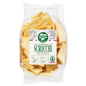 Spar scrocchi met zeezout