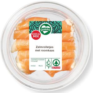 Spar zalmrolletjes roomkaas