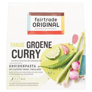 Fair Trade Kruidenpasta Groene Curry