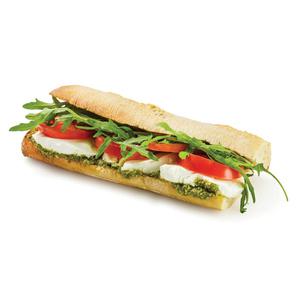 Spar baguette rustiek wit caprese