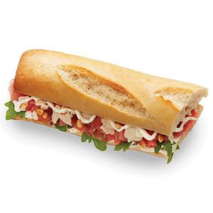 Spar baguette rustiek wit carpaccio