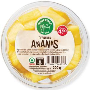 Spar ananas blokjes