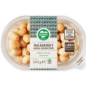 Spar macadamia noten ongezouten