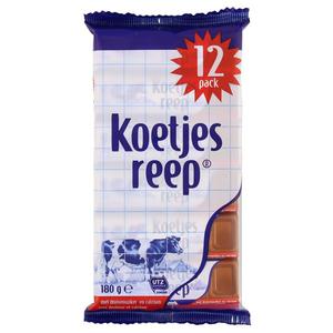 Koetjesrepen Chocolade 12 Pak