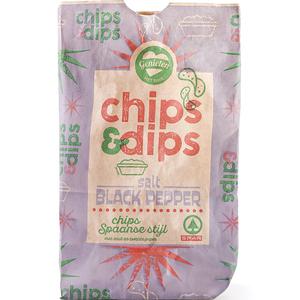 Spar chips black peper