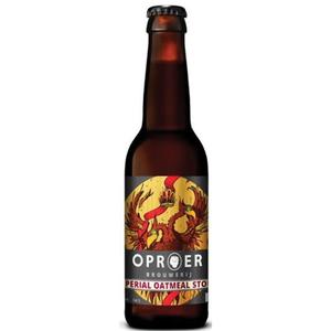 Oproer imperial oatmeal Stout fles