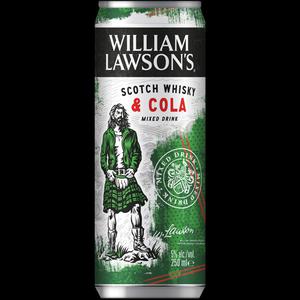 William Lawsons Scotch whisky & cola