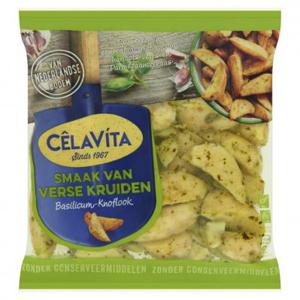 CêlaVíta Partjes met verse basilicum & knoflook