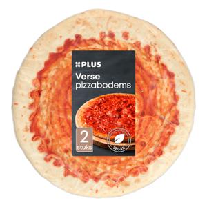 PLUS Duo pizzabodem met tomatensaus