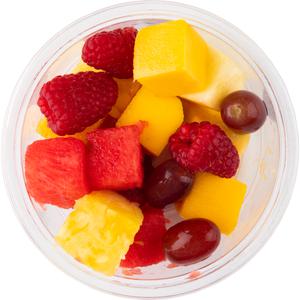 1 de Beste Gesneden fruitsalade met framboos